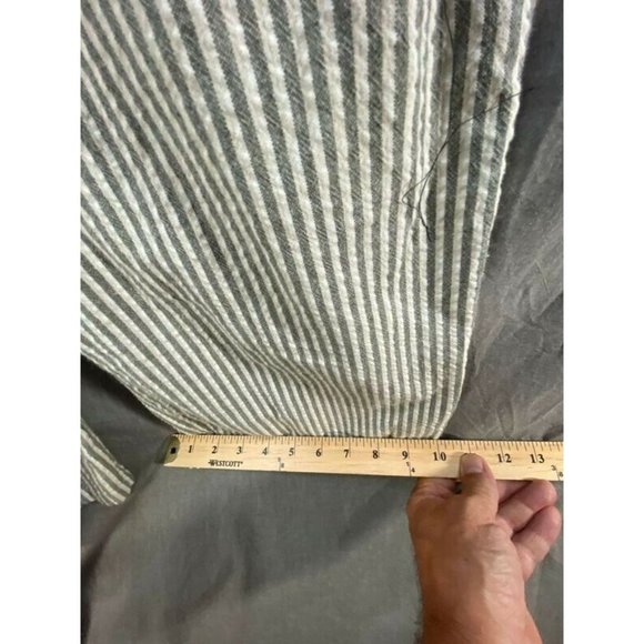 Zara‎ Basic One Piece Jumper Women Extra Small Gray Striped Sleeveless Ladies. - Picture 8 of 11